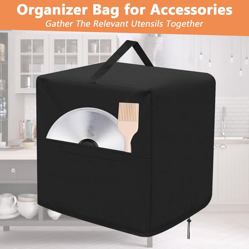Meat Slicer Cover, Compatible with BESWOOD and VEVOR Meat Slicers, Fits 8"/10"/12" Machines for Home/Commercial -