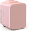 Simple Deluxe 4L/6 Can Mini Fridge - Portable Cooler & Warmer - Freon-Free Refrigerator for Skincare