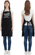 Funny Aprons for Women - Kitchen Chef Cooking Baking BBQ Grill Aprons with 2 Pockets