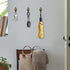 20 Pcs Zinc Alloy Pushpin Hook Hanger, Reusable Hanging Hooks in Bronze