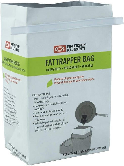 Range Kleen Fat Trapper Refill Bags, 20 Pack