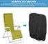 SXAOZYRS 2 Bag(32.3" 7.9" 36.6" Zero Gravity Chair Covers PCS, Outdoor Zero Gravity Folding Patio Chair Covers