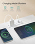 1 2 ULGS301WH01S SONGMICS BELLAH Collection - Nightstand with Charging Station and App-Controlled Adjustable LED