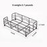 Ebristar Guest Towel Napkin Holder, Elegant Disposable Paper Hand Towel Holder, Modern Black Napkin Holder Storage