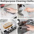 Barista Micro Cloth 4 Pack, Microfiber Cleaning Towels for Espresso Machine, 12"x12"