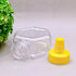 16 Pack 7 Oz Elsjoy Plastic Honey Bottle Jars, Squeeze Bottles Empty Jars with Spout, Refillable Condiment Bottles