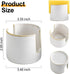 Counter, Zoeeker Sponge Holder for Kitchen Sink, Ceramic Dish Sponge Drying Caddy Scrubby Daddy Kitchen Organizer Cute