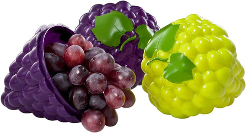 Hutzler Grapes To-Go Bento Box, Purple