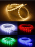 Outdoor Waterproof LED Strip Lights, IP68 12v Boat Underwater Lights, 16.4ft 5050 White Rope Light