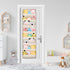 Closet SLEEPING LAMB Over The Door Shoe Organizer for with Large Deep Pockets, Narrow Shoe Rack for Door Hanging Boots