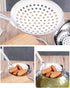 TENTA KITCHEN Stainless Steel Skimmer/Slotted Spoon/Strainer Ladle Dia 16CM with Heat Resistant ABS Handle