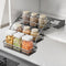 3-Tier Pull Down Spice Rack Organizer for Inside Cabinet Pantry Expandable Display