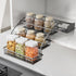 3-Tier Pull Down Spice Rack Organizer for Inside Cabinet Pantry Expandable Display