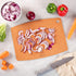 Restaurantware Nature Tek 17.3 x 12.8 Inch Double-Sided Chopboard, Durable Cutting Board with Thumb Hole
