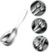 Serving Spoon, Metal Appetizer Spoons, Stainless Steel Serving Utensils, Non Stick Rice Scooper for Food Service