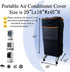 29"x 18"x 45" NGB Portable Air Conditioner Cover, Portable AC Unit Cover Anti-Dust Compact Air Conditioner Storage Bags