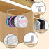 MGahyi Tumbler Lid Organizer, Space Saving Self-Adhesive or Drilling Cup Lid Hook for Kitchen Organizers and Storage