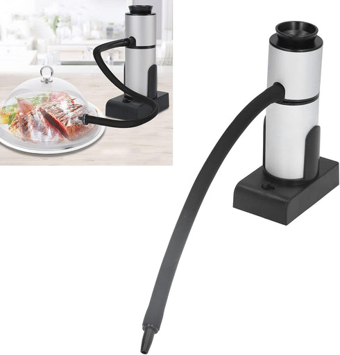 Portable Handheld Wood Smoke Infuser for Food Cooking, Adds Smoky Flavor for Outdoor Barbecue and Drinks