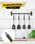 Pack of 4 Silicone Cooking Utensils Set, Non-Stick Large Solid Spatulas, BPA Free Kitchen Turners for Frying, Mixing