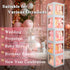 5 78 2026 5 Ledido Transparent Balloon Boxes, Clear Balloon Boxes with Pcs String Lights and Letters for Baby Shower