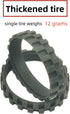 4 Pack Replacement Tires for iRobot Roomba j7, 500,600,700,800,900, e and i Series Models, Anti-Slip Replacement