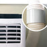 HOXHA 2 Pack Portable Air Conditioner Hose with Coupler 5.9 Inch AC Exhaust Vent Duct Hose Universal AC Tube Hose Kit