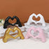 Generic Heart Hands Sculpture Decor, Love Hand Statue Room Decoration, Love Finger Sculpture for Shelf Coffee Table
