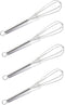 Mini Whisks - 5 Inch, 4 Pieces