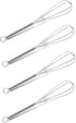 Mini Whisks - 5 Inch, 4 Pieces
