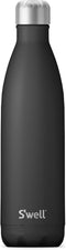 S'well Onyx Stainless Steel Water Bottle, 25oz - Triple Layered Vacuum Insulated - Keeps Drinks Cold for 48 Hours