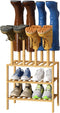 viewcare Small Boot Rack with Shoe Rack, Boot Rack Organizer Tall Boots