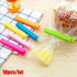 10Pcs 7Cm Plastic Sealing Clips - Bag Clamp for Food and Snack Bags, Portable Home Storage