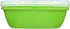 Preserve Dishwasher Safe Sandwich Food Storage Container, Set of 2, Apple Green, BPA Free, Made from Recycled Plastic