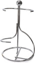 4 Packs Countertop Wine Rack, Silver Metal Small Wine Holder for Cabinet and Pantry Storage