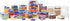 Sistema KLIP IT Split Food Storage Container, Small, 11.8 oz./0.3 L, Clear/Blue