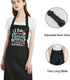 Funny Baking Aprons for Women - Water Resistant Cooking Apron with Pockets, Great Birthday Gift for Bakers