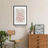 abrtolpffo 12x16in Guest Check Canvas Wall Art, Vintage Bar Cart Art Print, Red Brown Receipt Poster, Coffee Shop