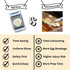 Annie & Mia Design Egg Slicer, Stainless Steel Wires Dishwasher Safe Aluminum Alloy Heavy Duty Multipurpose Cutter