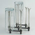 2 Pcs Cup Drying Racks Set, Retractable Drinking Glass & Baby Bottle Drainer Stand for Kitchen Countertop