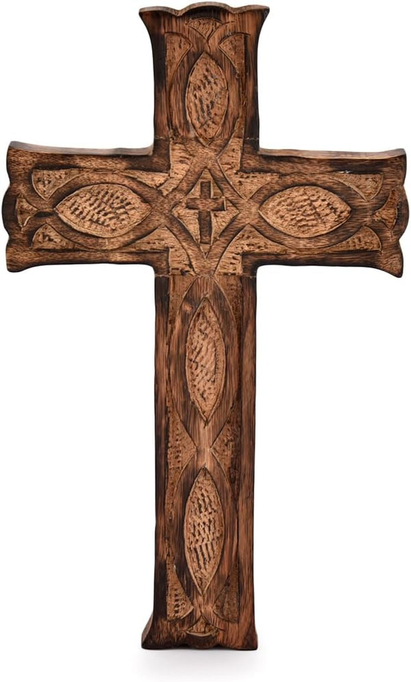 Handmade Nirvana Class Wooden Wall Cross Church Home Room Décor
