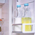 2 47oz Pc Clear Glass Pitchers with Handles and Lids - Airtight Refrigerator Water Juice Jugs for Kitchen