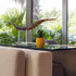 Artificial Potted Pineapple Decor - Fake Pineapple Home Office Kitchen Table Decoration (Yellow)