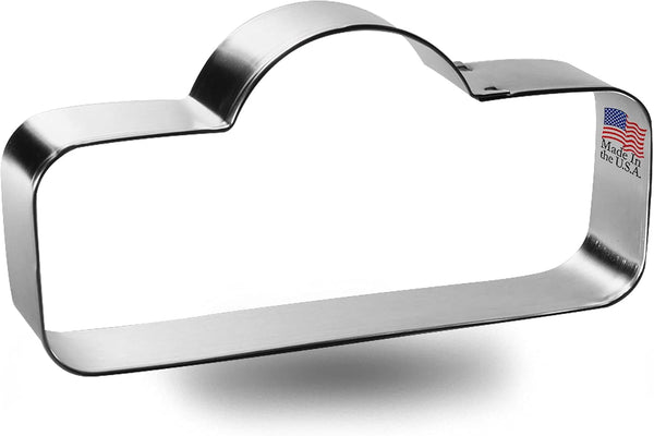 Street Sign Plaque Cookie Cutter, 4.5 Inch - Made in the USA, Foose Cookie Cutters Tin Plated Steel Mold