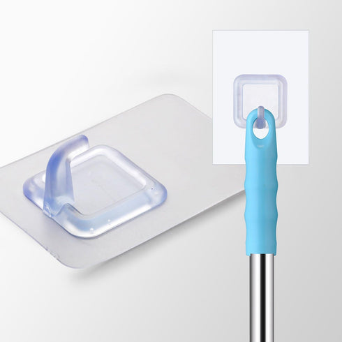 Samshow Toilet Plunger with Stainless Steel Handle and Wall Hook, Designed for Siphon-Type Toilet Pipe