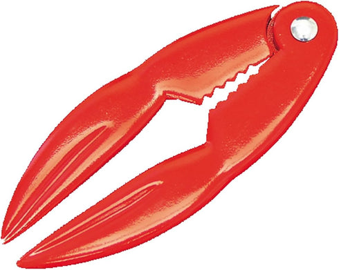 R&M International Red Aluminum Lobster Cracker, 5.25" Long
