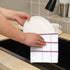 Set 8 (12"x12" Inch) AMOUR INFINI Cotton Kitchen Dish Cloths of Highly Absorbent, Super Soft Premium Terry Cleaning