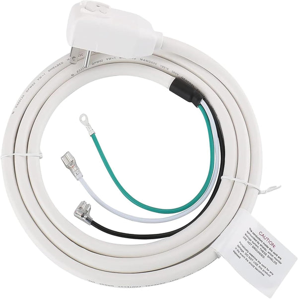 Baomain 7.5FT LCDI Power Cord 120V 13A 1560W, UL Listed NEMA 5-15P for Window/Portable AC
