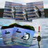 Havercamp Gone Fishing Birthday Party Decorations, Plates and Napkins for 16 Guests Fishing Retirement Supplies