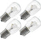 8206232A Light Bulbs for Whirlpool GE Microwave Under Hood - 40W 125V E17, 4-Pack Microwave Oven Light Bulb