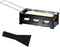 Cheese Raclette Set, Portable Candlelight Raclette Pan, Foldable Non-Stick Baking Tray for Home Kitchen